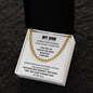 To My Son | Always Keep Me In Your Heart - Cuban Link Chain